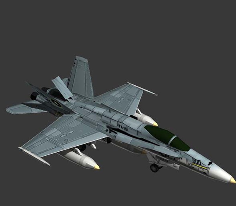 3D f18舰载战斗机 